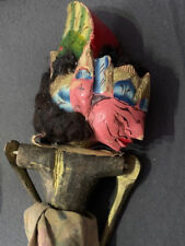 Antike Stabpuppe Schnitzkunst