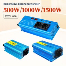 500W 1000W 1500W 12V auf 230V