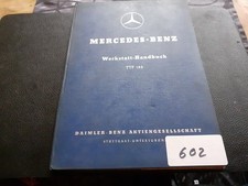 602 Mercedes Werkstatt Handbuch Typ 180