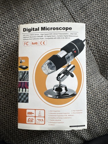 Digital microscope 500x - digital,