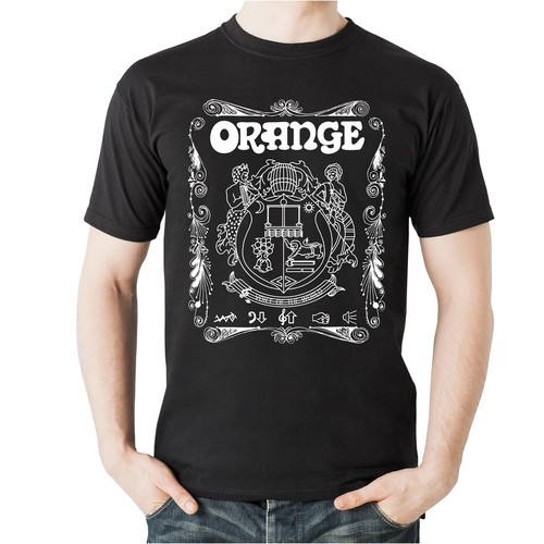 Orange shirt crest schwarz - crest,