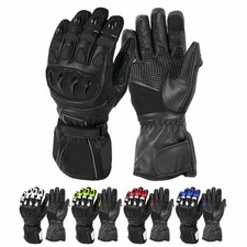 Motorradhandschuhe aus leder - aus,