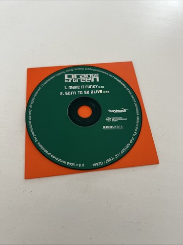Orange but green - -, to