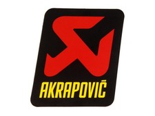 Akrapovic Sticker Aufkleber