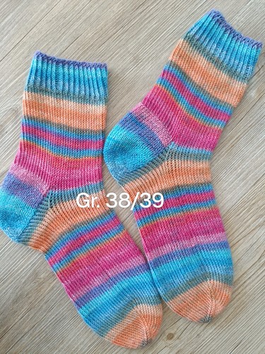 Handgestrickte woll socken - ,