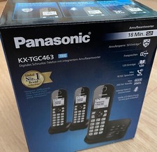 Panasonic KX-TGC463GB Trio Digitales Schnurlos-Telefon integrierte AB