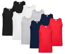 10er FRUIT OF THE LOOM T SHIRTS ATHLETIC MUSKELSHIRT SHIRT TANK TOP M L XL XXL