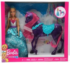 - BARBIE Puppe & Einhorn