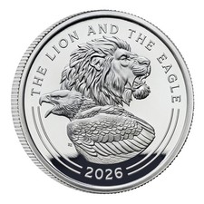 1 Oz Silber Proof The Lion and