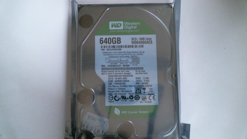 640 sata western digital - 640, gb