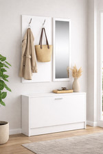 Flurmöbel Set Weiß 3-teilig