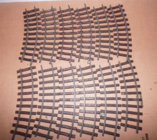 5] 12x LGB/Playmobil 1100/4354 gebogene Gleise R1 30 Grad (Außenanlage)