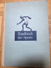 Handbuch des Sports Ausgabe 1932,  mit Sammelbild (Trading Card)  Babe  Ruth