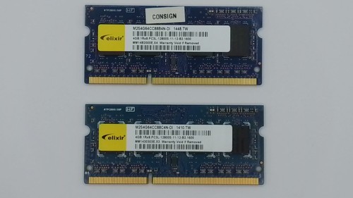 Elixir 8gb kit 2x4gb ddr3l - elixir,
