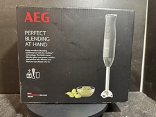 AEG HB4-1-6GG Stabmixer Set - Edelstahl/Grau