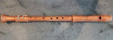 FLAUTO DOLCE  große Blockflöte mit Klappe