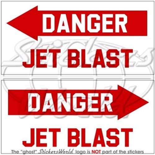 Danger jet blast flugzeug - blast,
