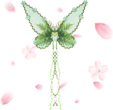 Erwachsene Elfenflügel - Feenkostüm mit Ranken,Frauenkostüm Für Pride Festival C