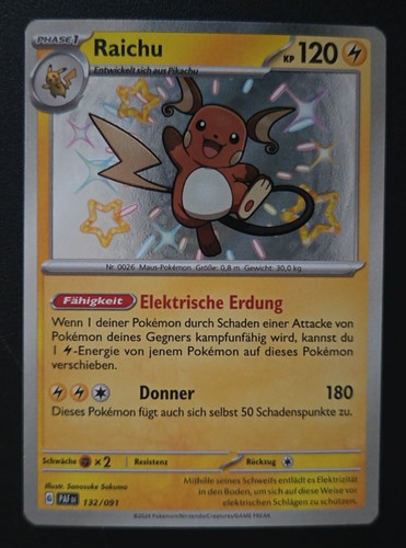 Pokemon tcg raichu - pokemon,