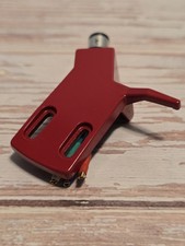 Turntable Angled Headshell Red