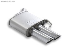 Remus Edelstahl Sportauspuff links Audi S5 Coupe Typ 8T 2x84mm