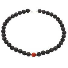 Kette Collier aus Lava &