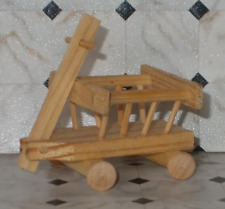 Leiterwagen Bollerwagen Handkarre Ziehwagen Holz Puppenhaus Wichtelhaus MINIATUR