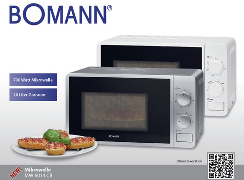 Bomann 6014 mikrowelle - 6014, cb