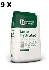 9 x Heidelberg Hydrated Lime