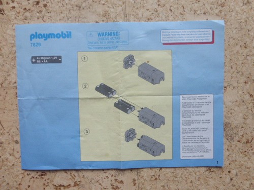 Playmobil 7892 bauplan - playmobil, für