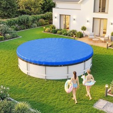 Outsunny Poolabdeckung rund Ø
