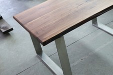 Designer Esstisch Nussbaum