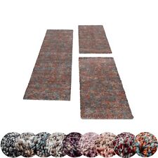 Shaggy Teppich Bettumrandung