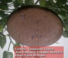 Natural Africa Black Soap For Deep Cleansings,  Detox & Brighten, 120g, 5:50€