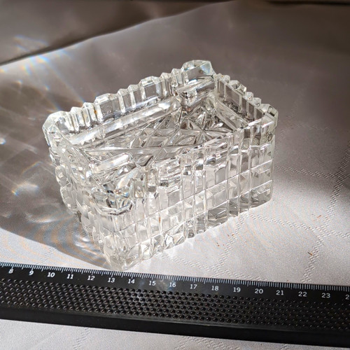 Rechteckige glasdose - rechteckige,