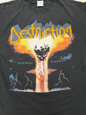 Destruction metal shirt XL vintage sodom kreator thrash venom oldschool