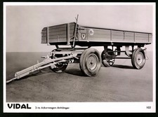 Fotografie Traktor-Ackerwagen-Anhänger Vidal Karosseriebau Hamburg 
