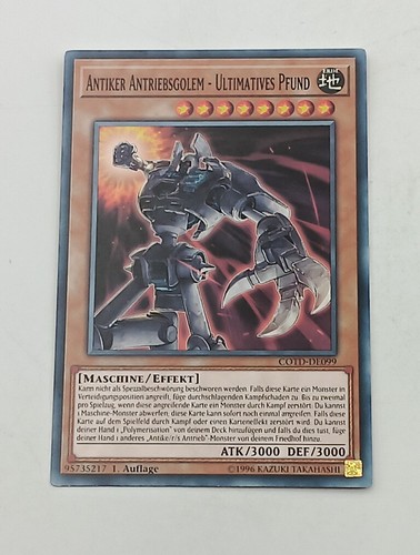 Einzelkarte antiker - yu-gi-oh,
