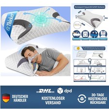 Nackenstützkissen für Seitenschläfer - Komfortables CPAP-Kissen bei Schlafapnoe