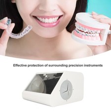 Dental Schleifen Polierbox Lapping Protector Staubdicht Fall Staubsammler