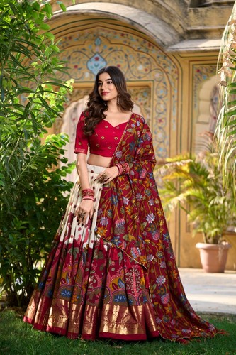 Lehenga party halbgenäht - lehenga,