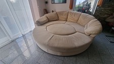 Runde XXL Wohnlandschaft Couch