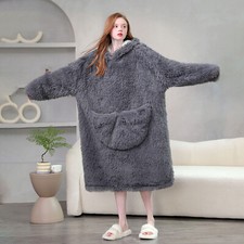 Damen Hoodie Warm Sherpa