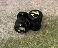 2 Ventil Kappen DUCATI 🇮🇹 Eloxiert                  Direkt aus 🇩🇪
