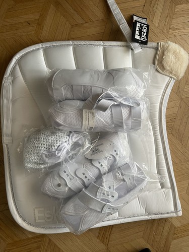 Dressur set weiß - dressur,