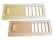 Sauna Lüftungsschieber Zuluftschieber Abluftschieber | Belüftung Lüftungsgitter 