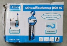 Güde stirnradflaschenzug 2000 - güde,