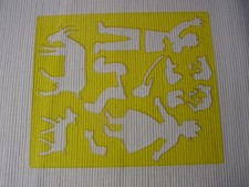 Zeichenschablone heidi ca - zeichenschablone,