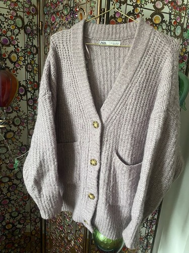 Grob strickjacke flieder - grob,