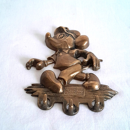 Wandhaken messing walt disney - walt,